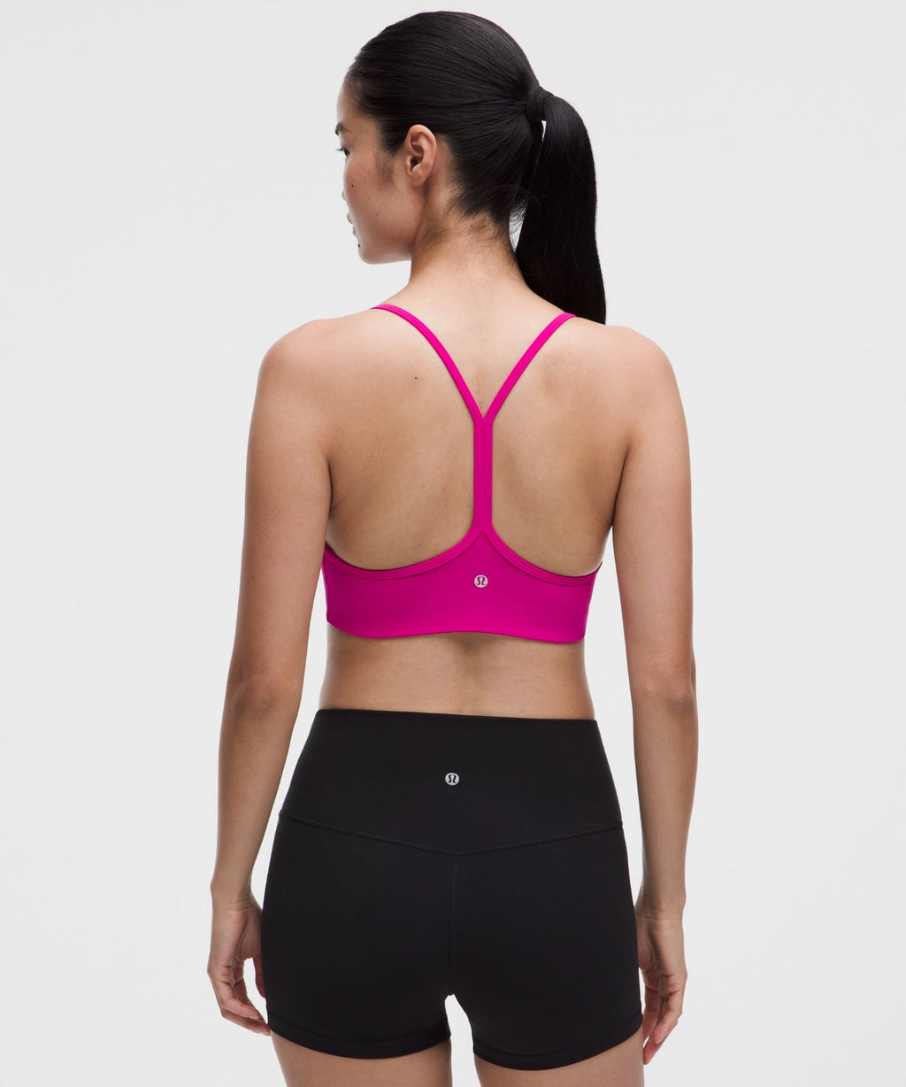 Flow Y Bra Light Support, A/B Cup *Updated Design Pink Flare