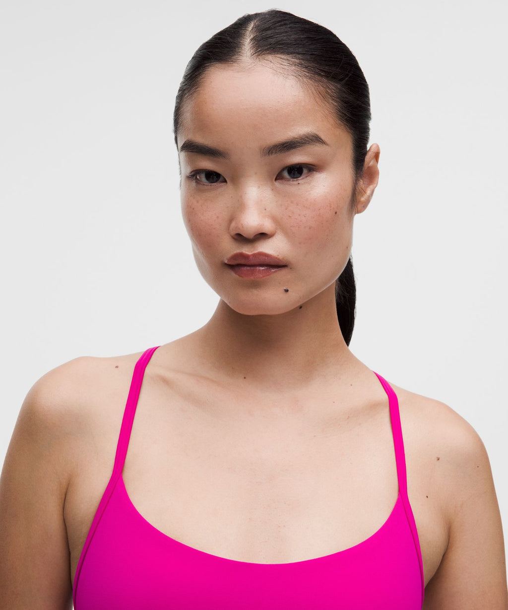 Flow Y Bra Light Support, A/B Cup *Updated Design Pink Flare