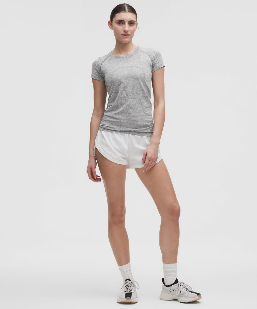 Swiftly Tech Short-Sleeve Shirt 2.0 *Hip Length Slate/White
