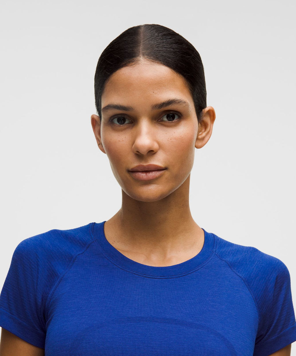 Swiftly Tech Short-Sleeve Shirt 2.0 *Hip Length Deep Sea Blue/Deep Sea Blue