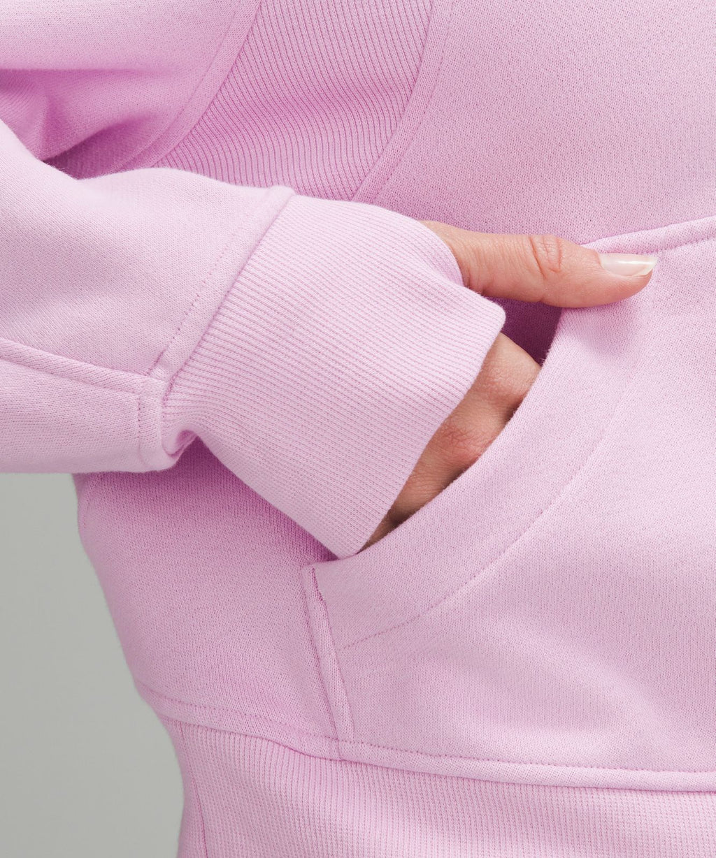 Scuba Oversized Half-Zip Hoodie Vitapink