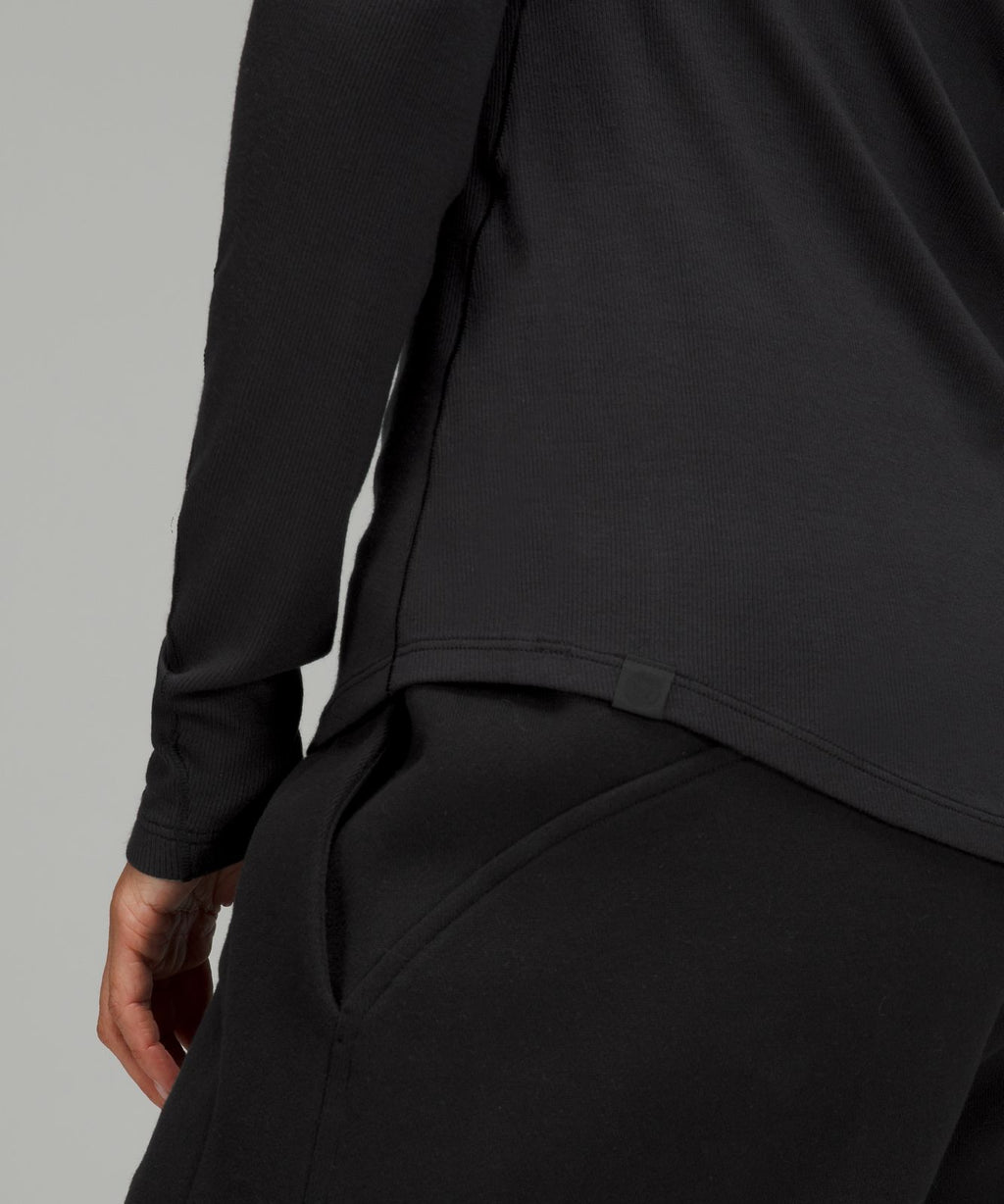 Hold Tight Long-Sleeve Shirt Black
