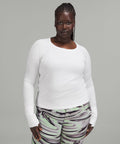 Swiftly Tech Long-Sleeve Shirt 2.0 *Waist Length White/White