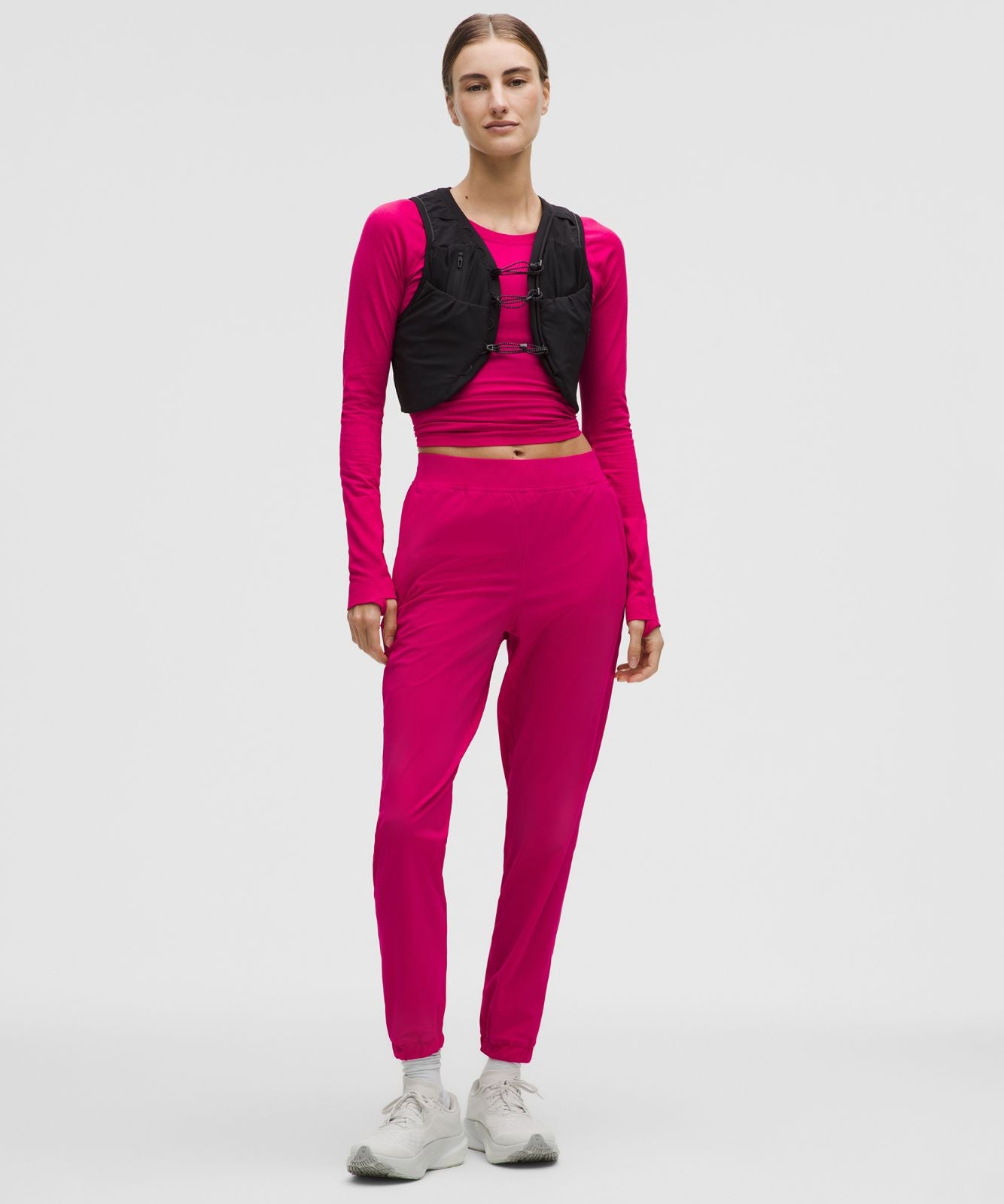 Swiftly Tech Long-Sleeve Shirt 2.0 *Waist Length Calypso Pink/Calypso Pink