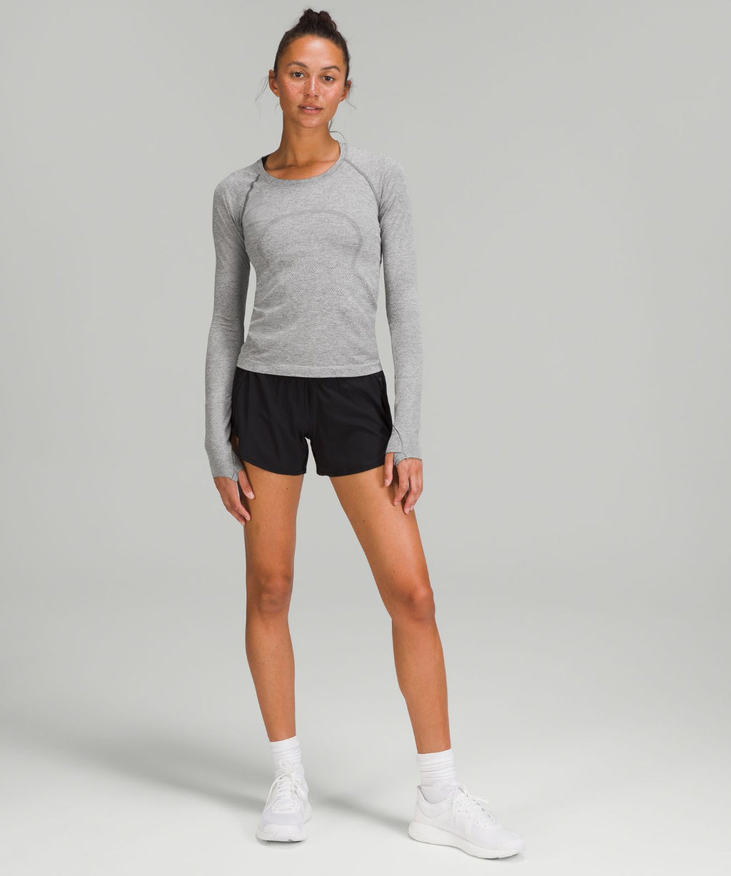 Swiftly Tech Long-Sleeve Shirt 2.0 *Waist Length Slate/White