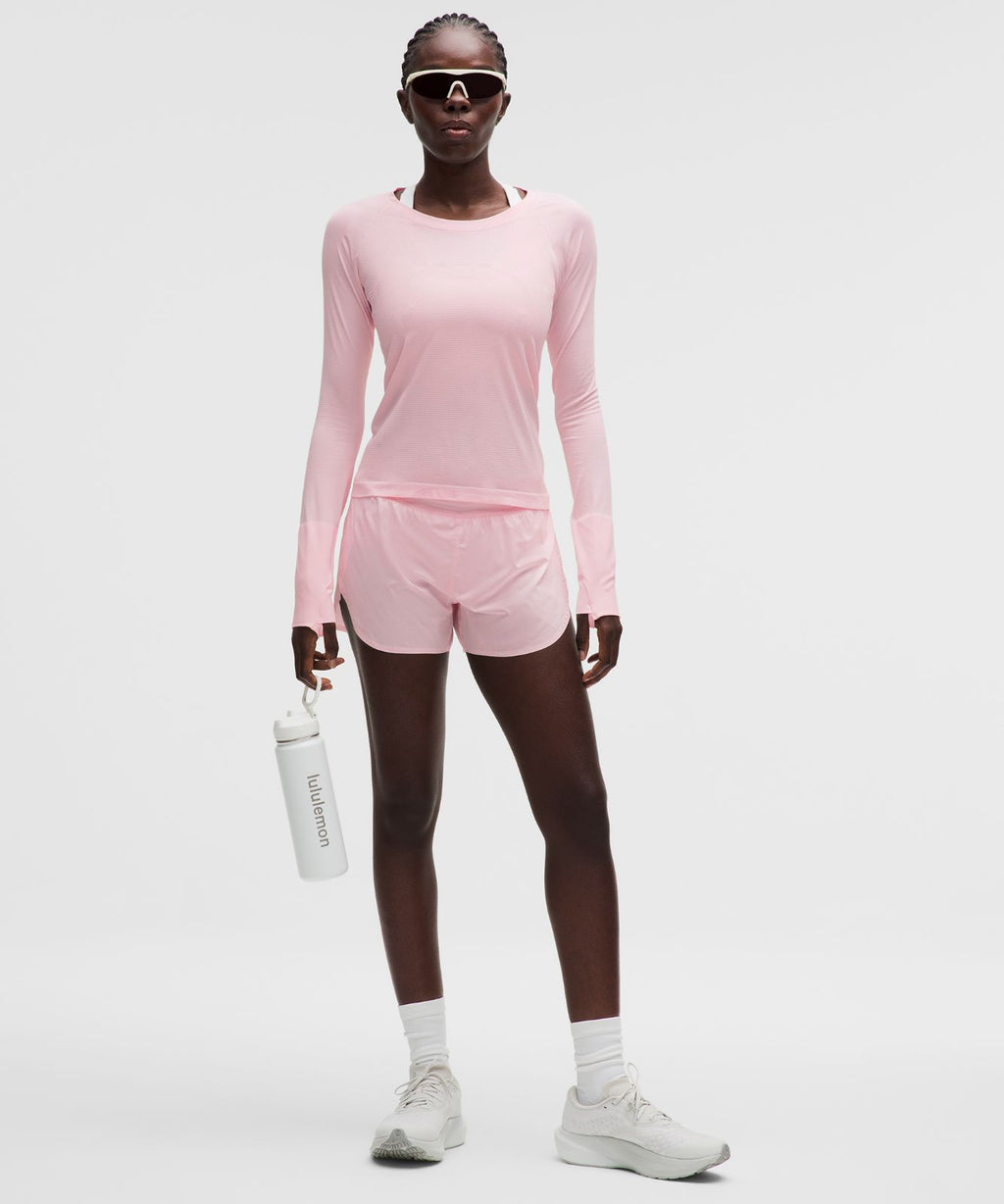 Swiftly Tech Long-Sleeve Shirt 2.0 *Waist Length Pink Pearl/Pink Pearl