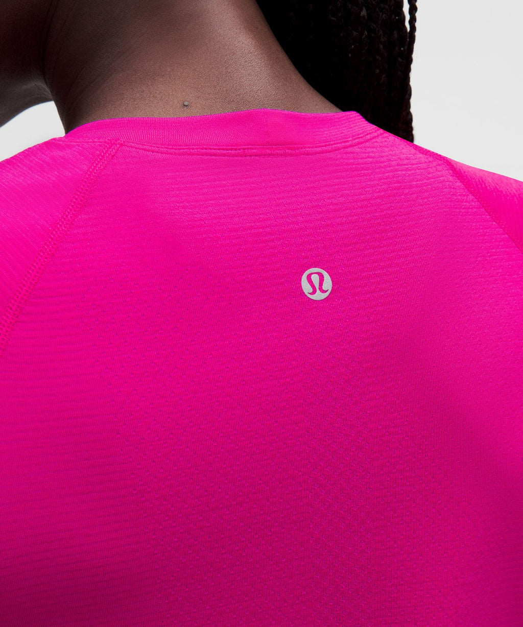 Swiftly Tech Short-Sleeve Shirt 2.0 *Waist Length Pink Flare/Pink Flare