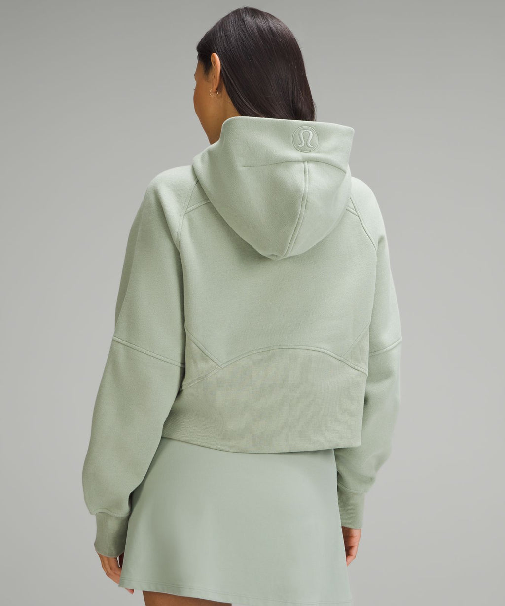 Scuba Oversized Full-Zip Hoodie Palm Court