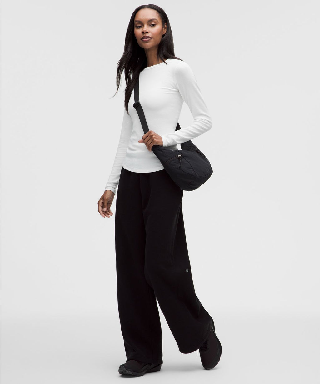 Hold Tight Long-Sleeve Shirt White