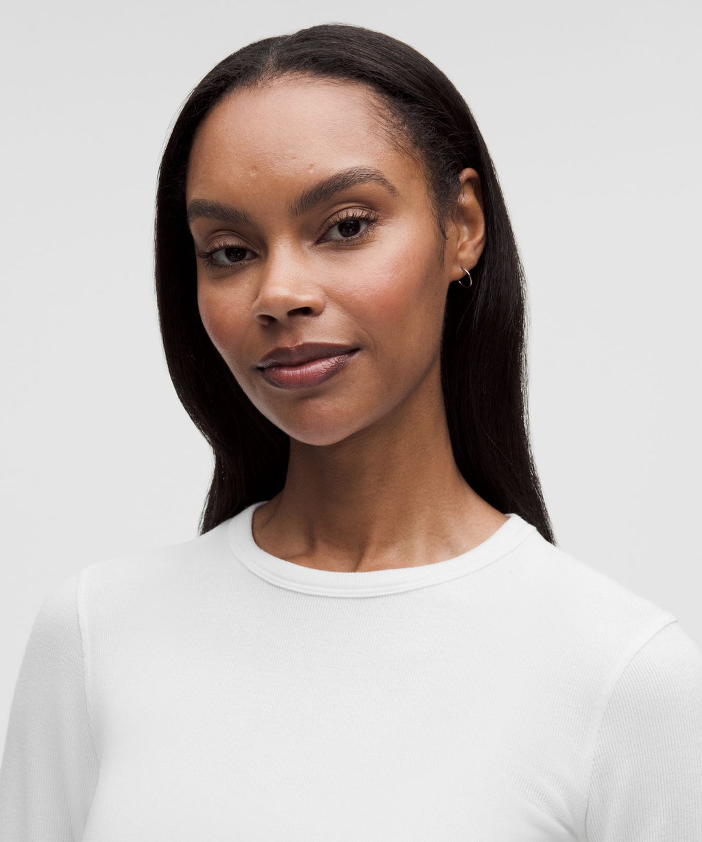 Hold Tight Long-Sleeve Shirt White