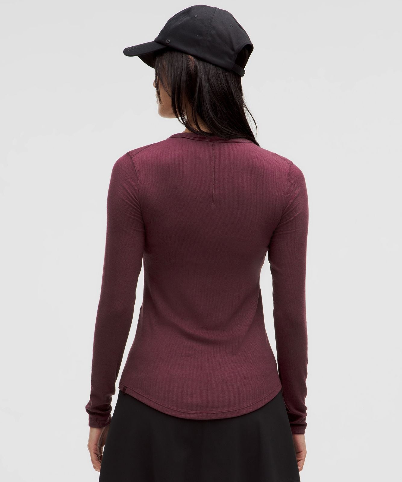 Hold Tight Long-Sleeve Shirt Garnet