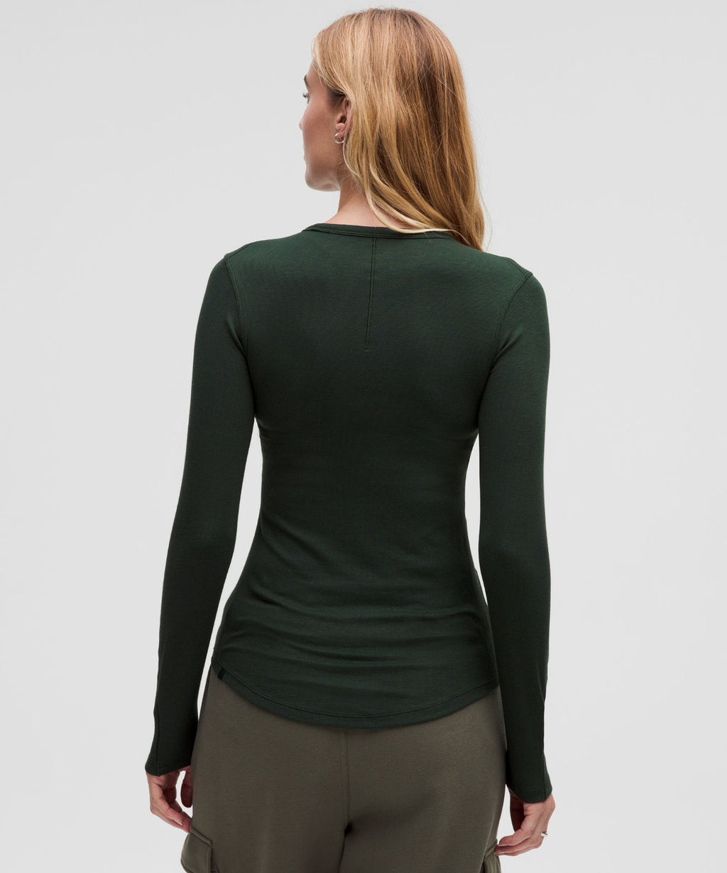 Hold Tight Long-Sleeve Shirt Rainforest Green