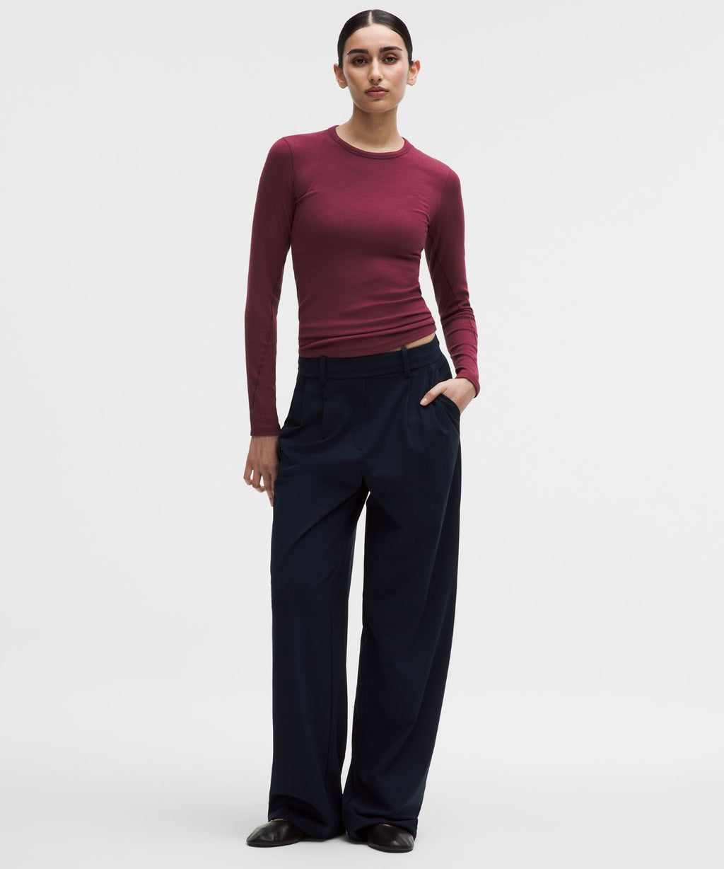 Hold Tight Long-Sleeve Shirt Burgundy Bay