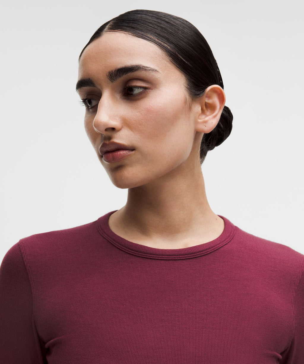 Hold Tight Long-Sleeve Shirt Burgundy Bay