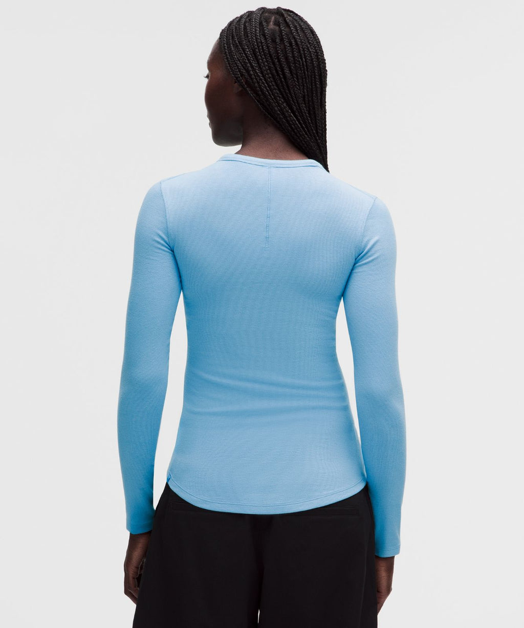 Hold Tight Long-Sleeve Shirt Dreamy Blue