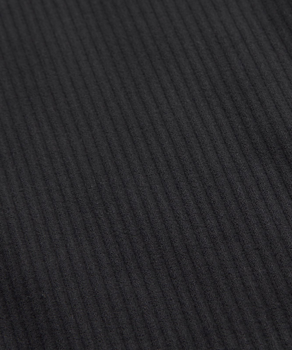 All It Takes Ribbed Nulu Long-Sleeve Shirt Black