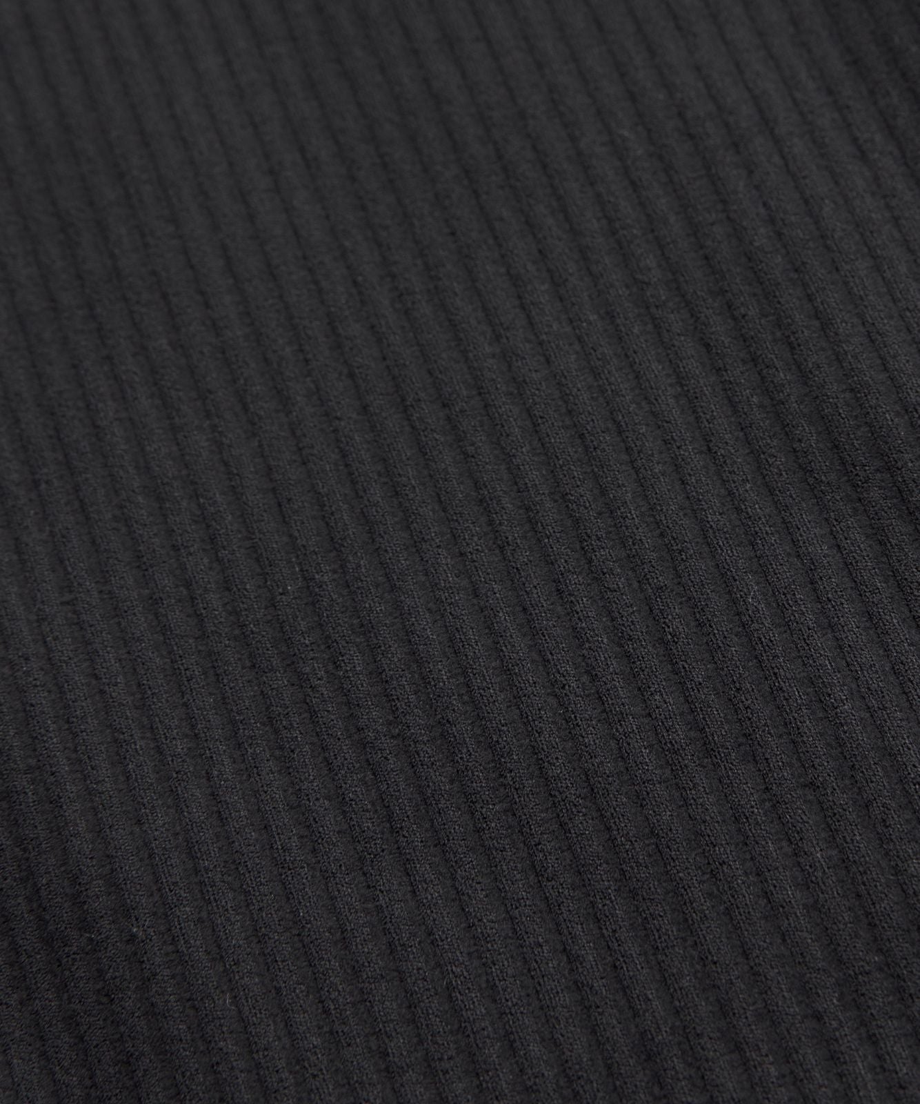 All It Takes Ribbed Nulu Long-Sleeve Shirt Black