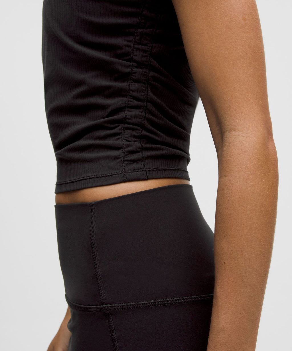 All It Takes Ribbed Nulu T-Shirt Black