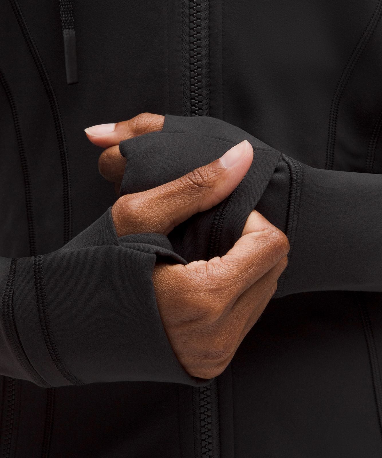 Define Hooded Jacket *Nulu Black