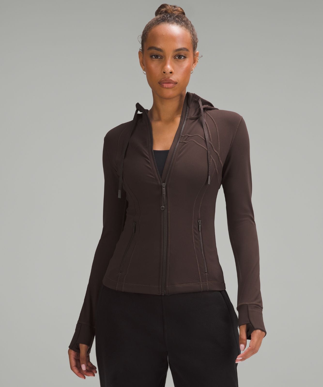 Define Hooded Jacket *Nulu Espresso