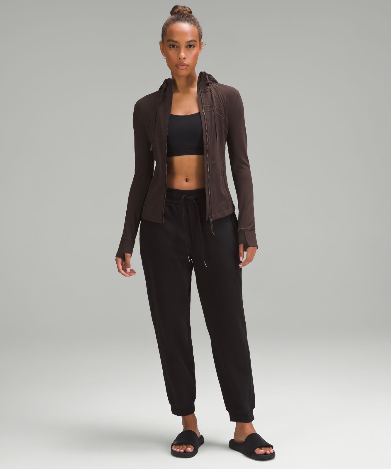 Define Hooded Jacket *Nulu Espresso