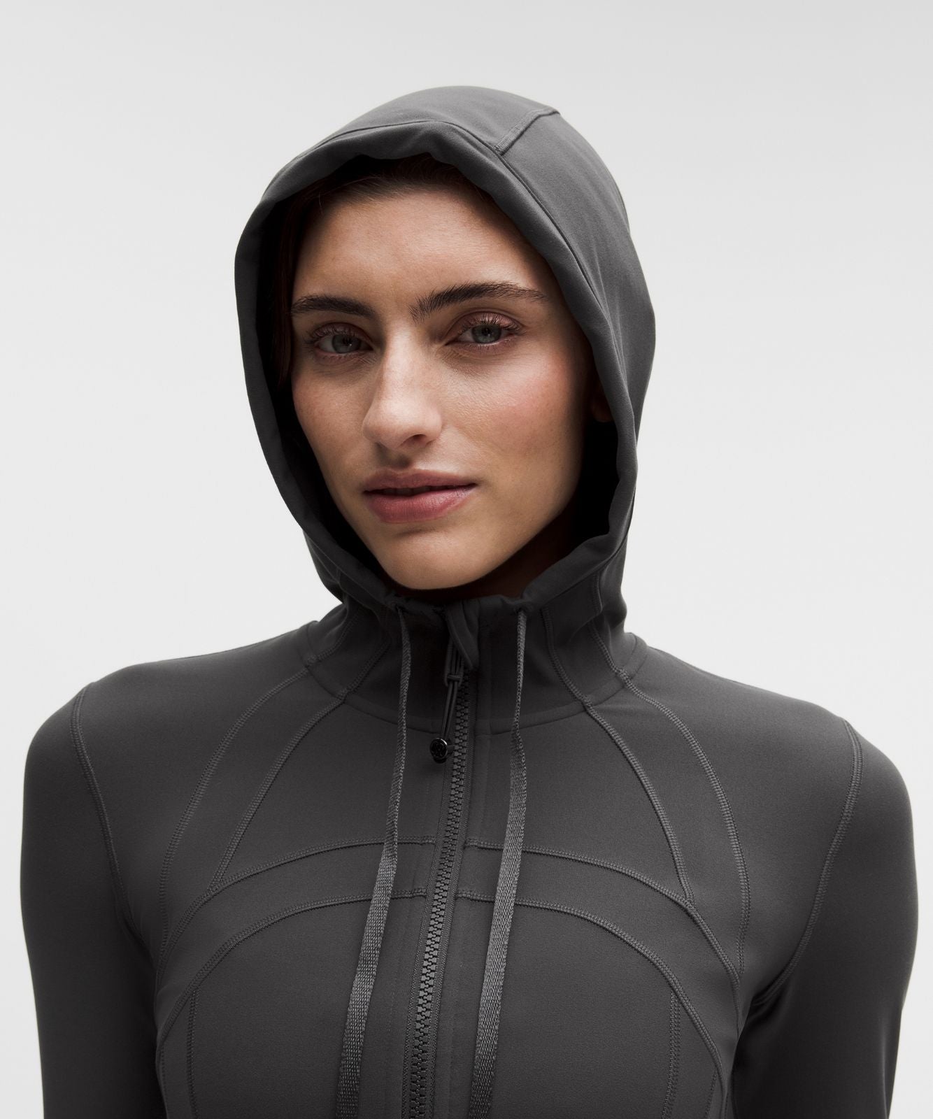 Define Hooded Jacket *Nulu Graphite Grey