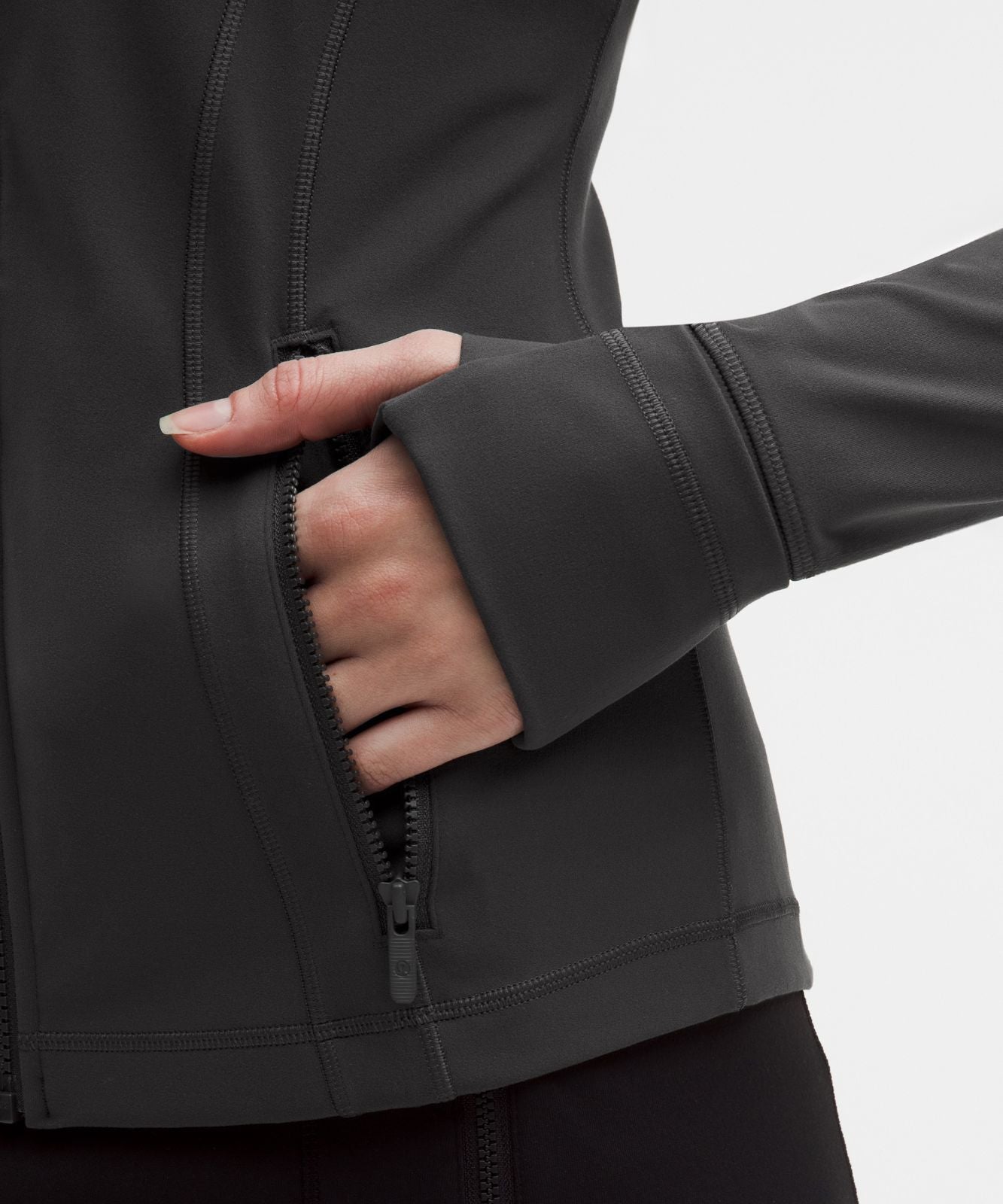 Define Hooded Jacket *Nulu Graphite Grey