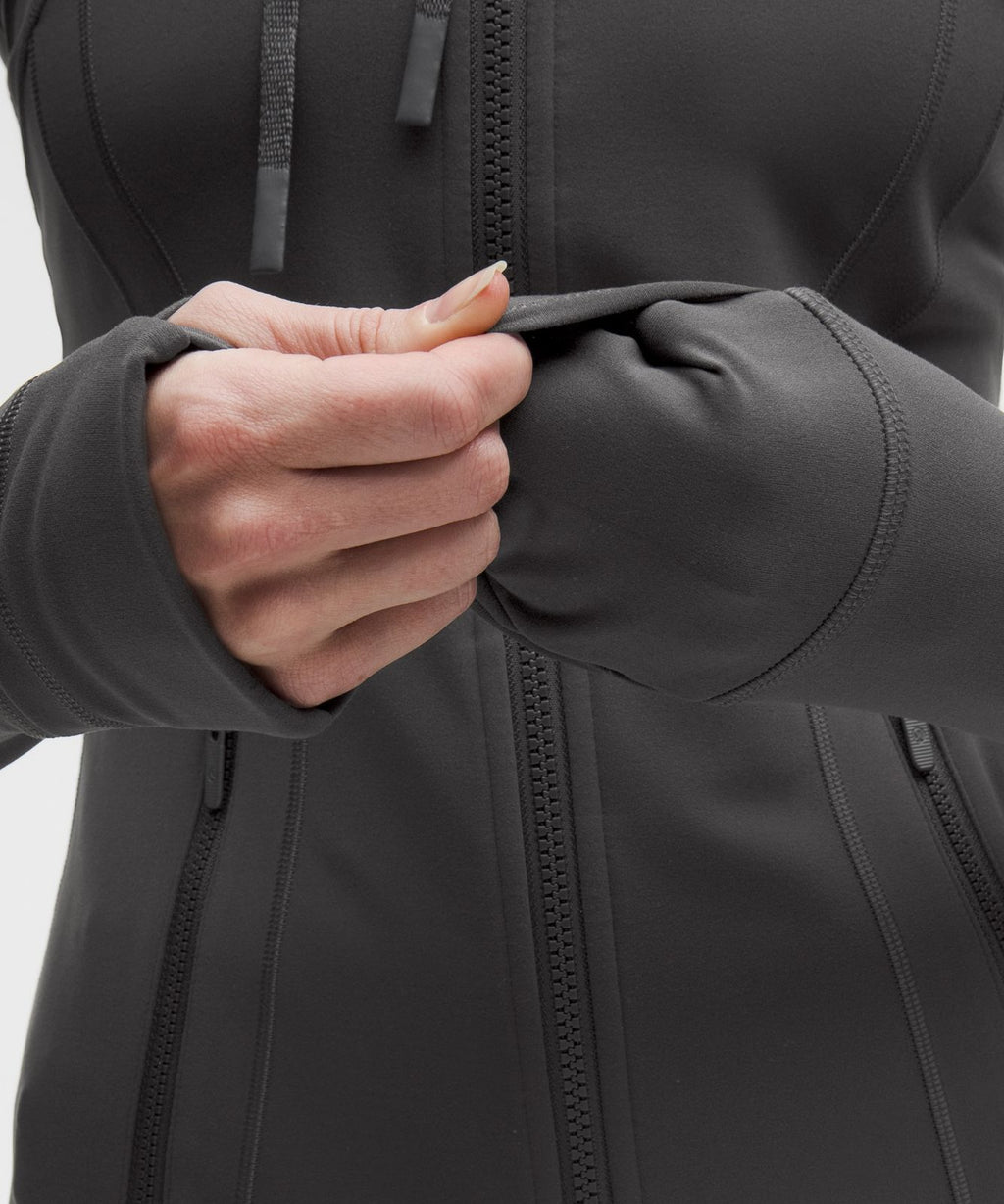 Define Hooded Jacket *Nulu Graphite Grey