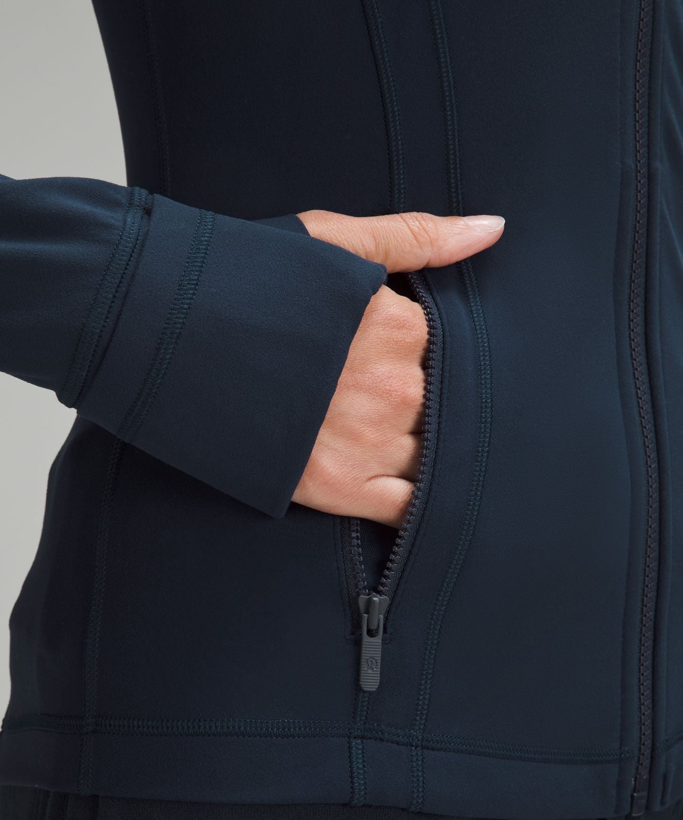 Define Hooded Jacket *Nulu True Navy