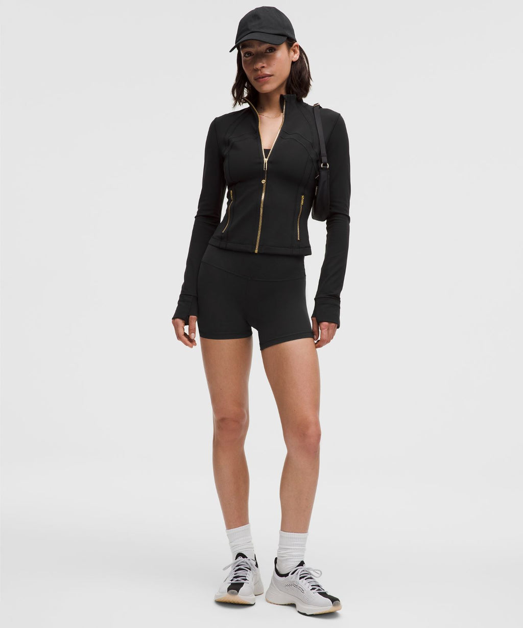 Define Cropped Jacket *Nulu Black/Gold/Gold