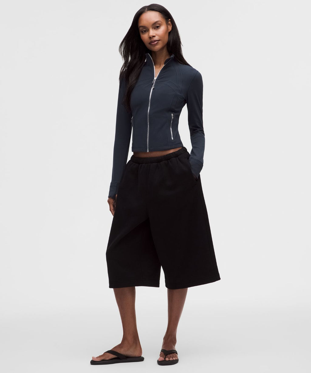 Define Cropped Jacket *Nulu True Navy/Mirror Silver/Mirror Silver