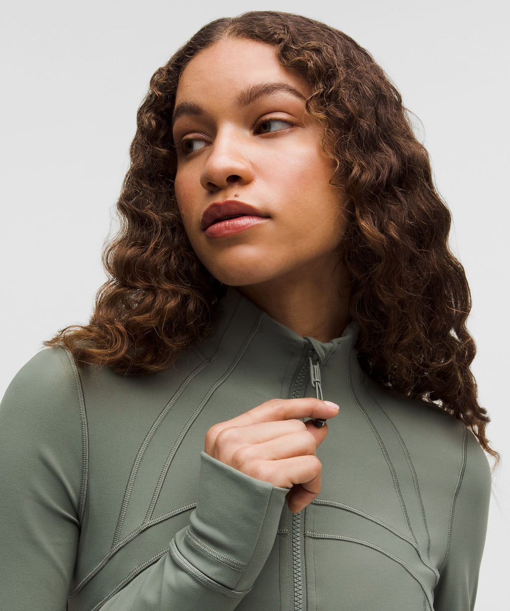 Define Cropped Jacket *Nulu Willow Leaf