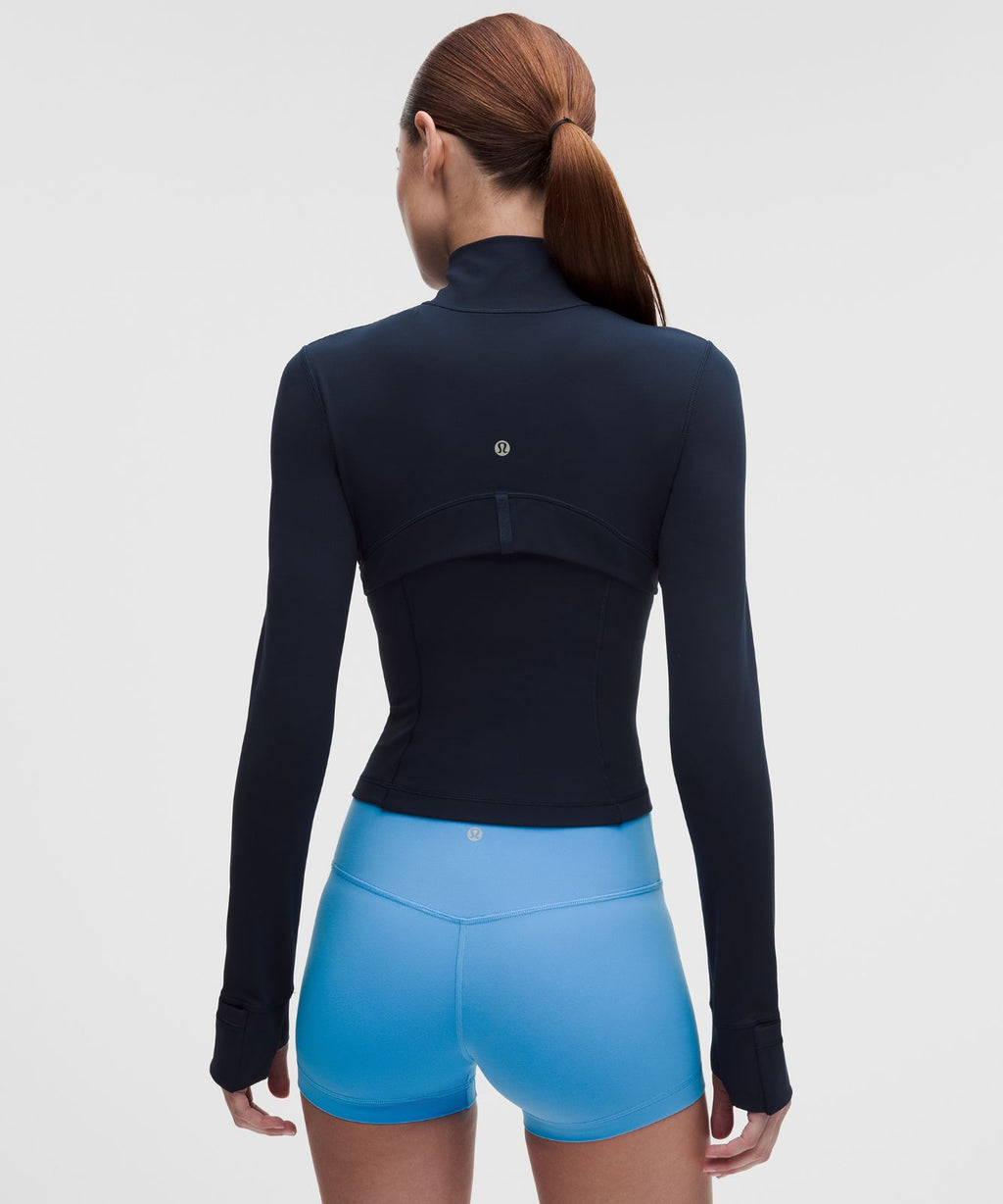 Define Cropped Jacket *Nulu True Navy/Gold/Gold