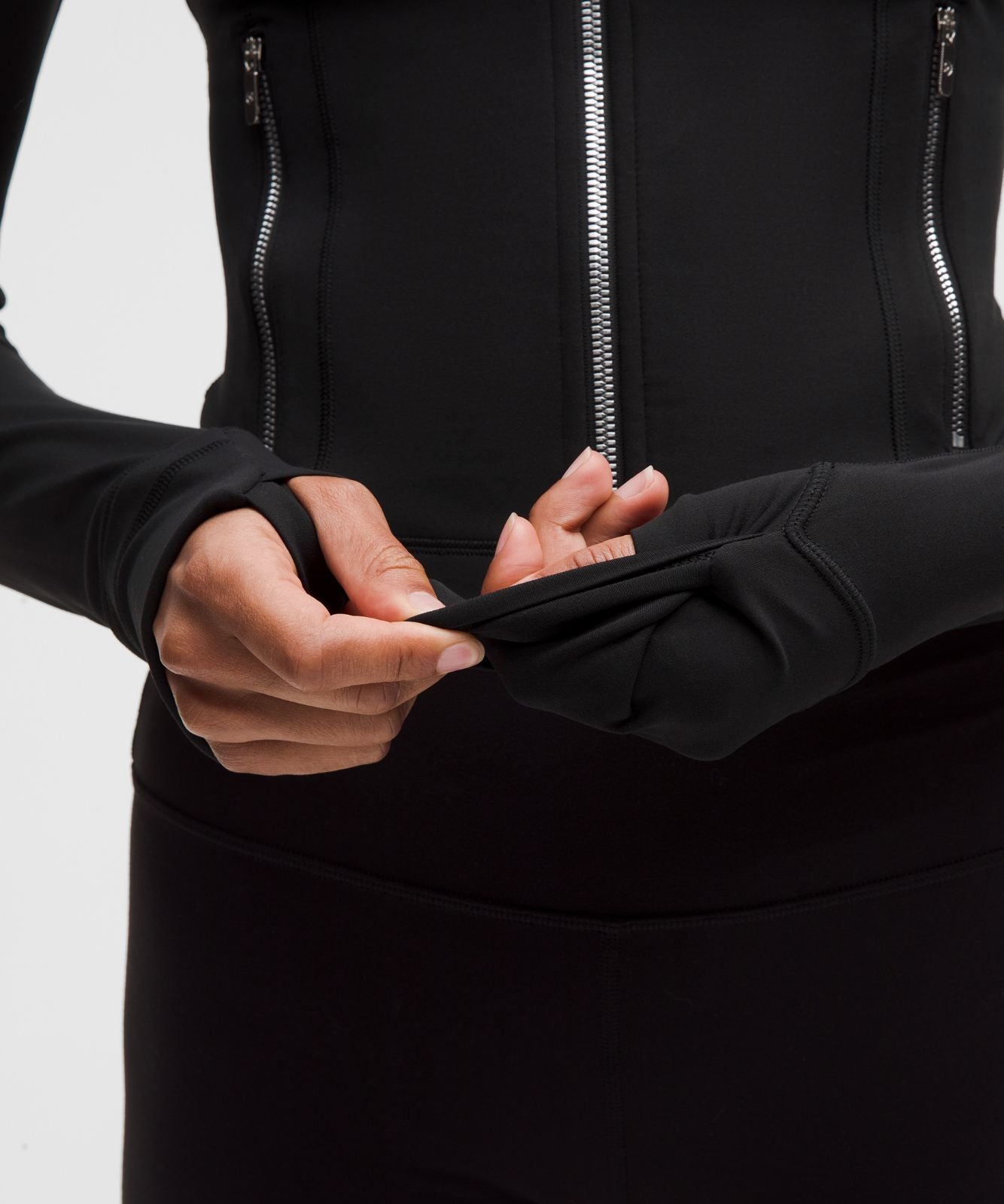 Define Cropped Jacket *Nulu Black/Mirror Silver/Mirror Silver
