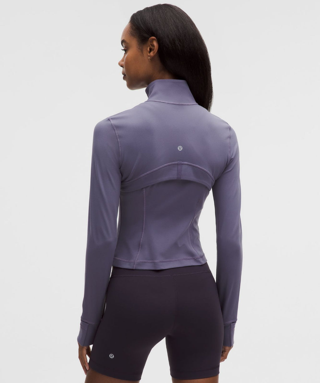 Define Cropped Jacket *Nulu Grape Mist/Mirror Silver/Mirror Silver