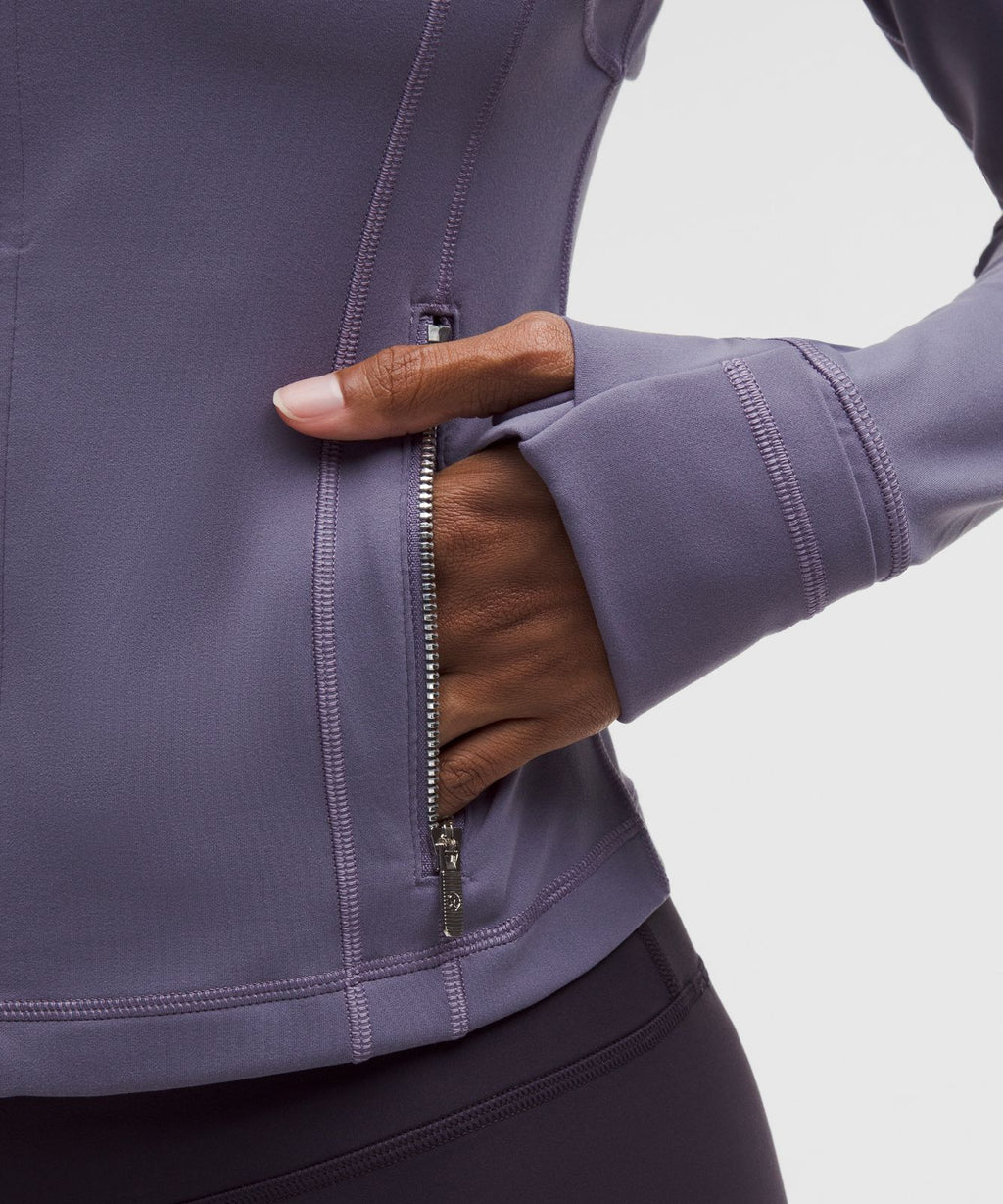 Define Cropped Jacket *Nulu Grape Mist/Mirror Silver/Mirror Silver