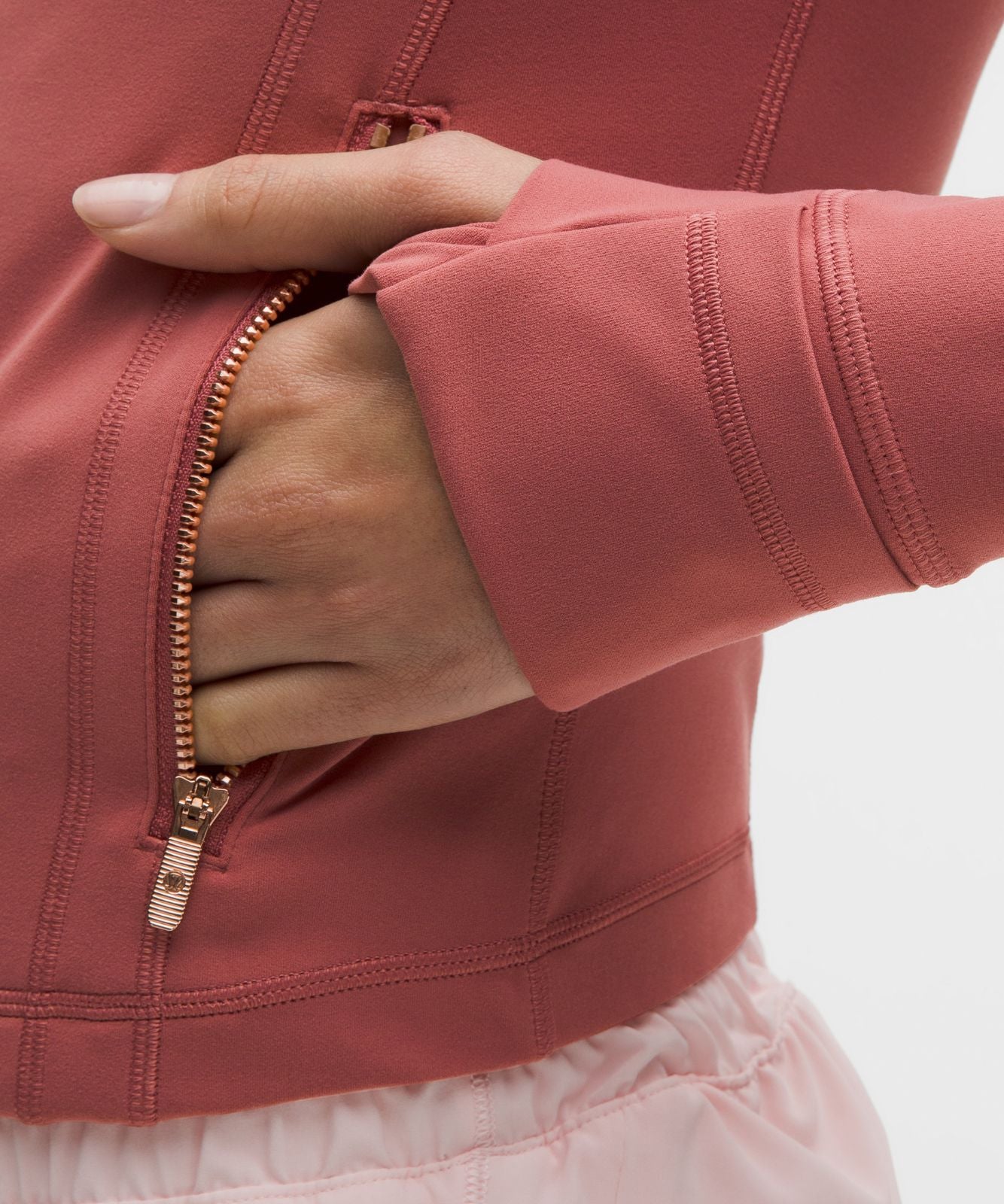 Define Cropped Jacket *Nulu Dusk/Rose Gold/Rose Gold