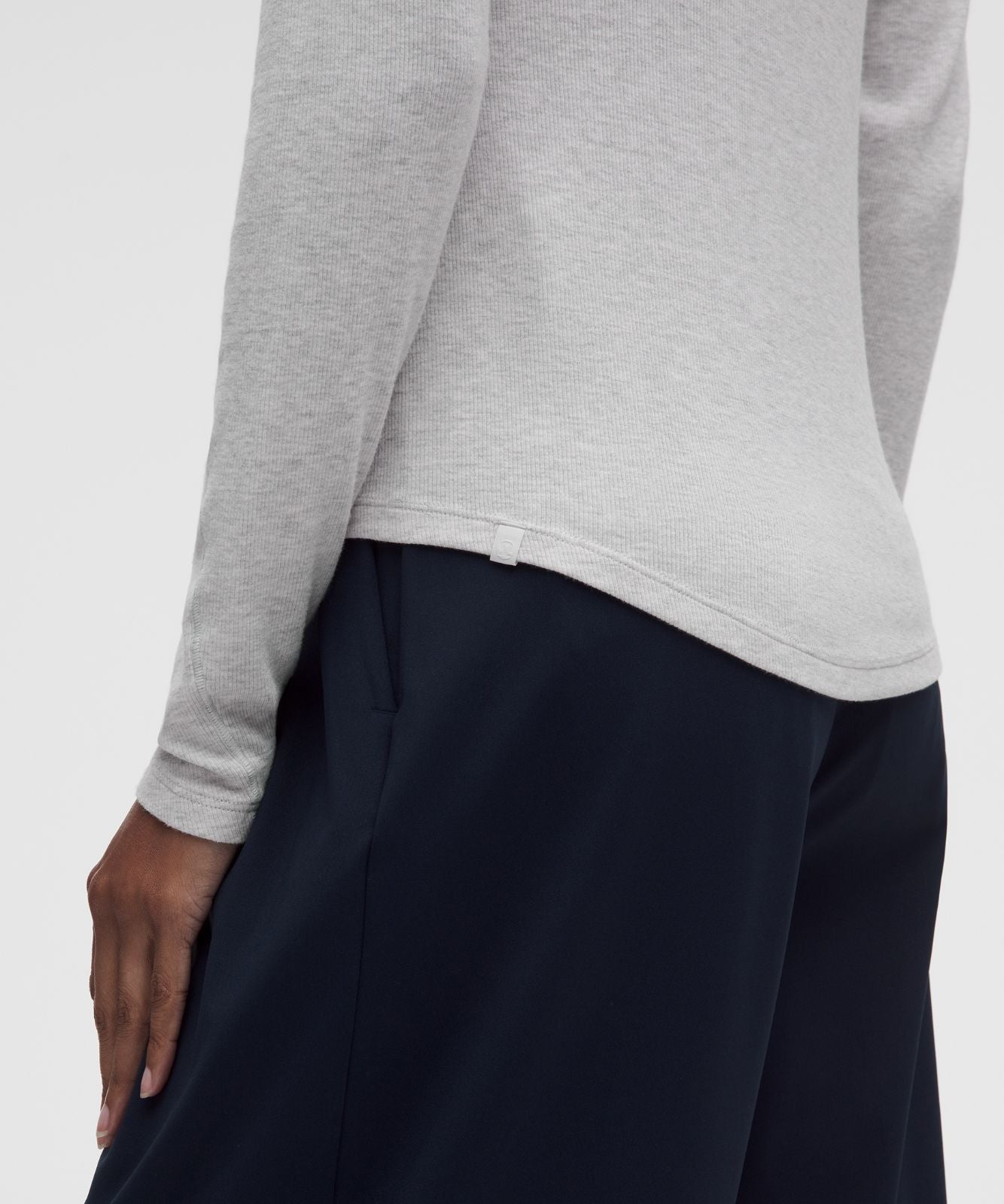 Hold Tight Long-Sleeve Shirt Heathered Core Ultra Light Grey
