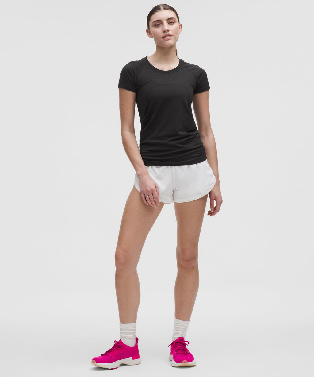 Swiftly Tech Short-Sleeve Shirt 2.0 *Hip Length Black/Black