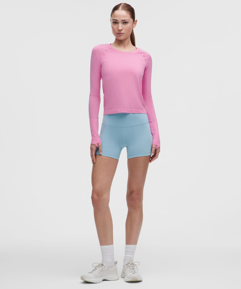 Swiftly Tech Long-Sleeve Shirt 2.0 *Waist Length Sweet Sorbet/Sweet Sorbet