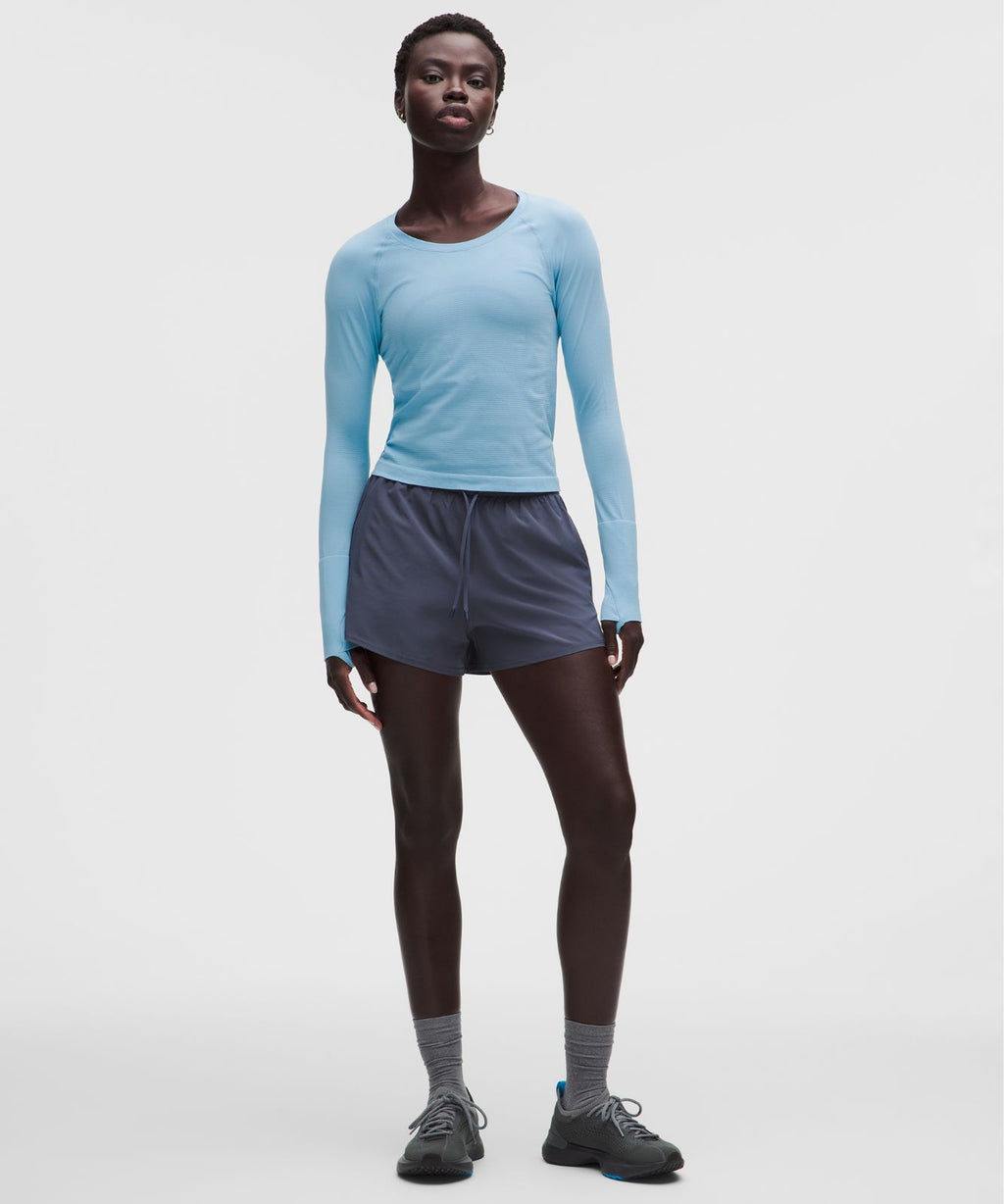Swiftly Tech Long-Sleeve Shirt 2.0 *Waist Length Dreamy Blue/Dreamy Blue