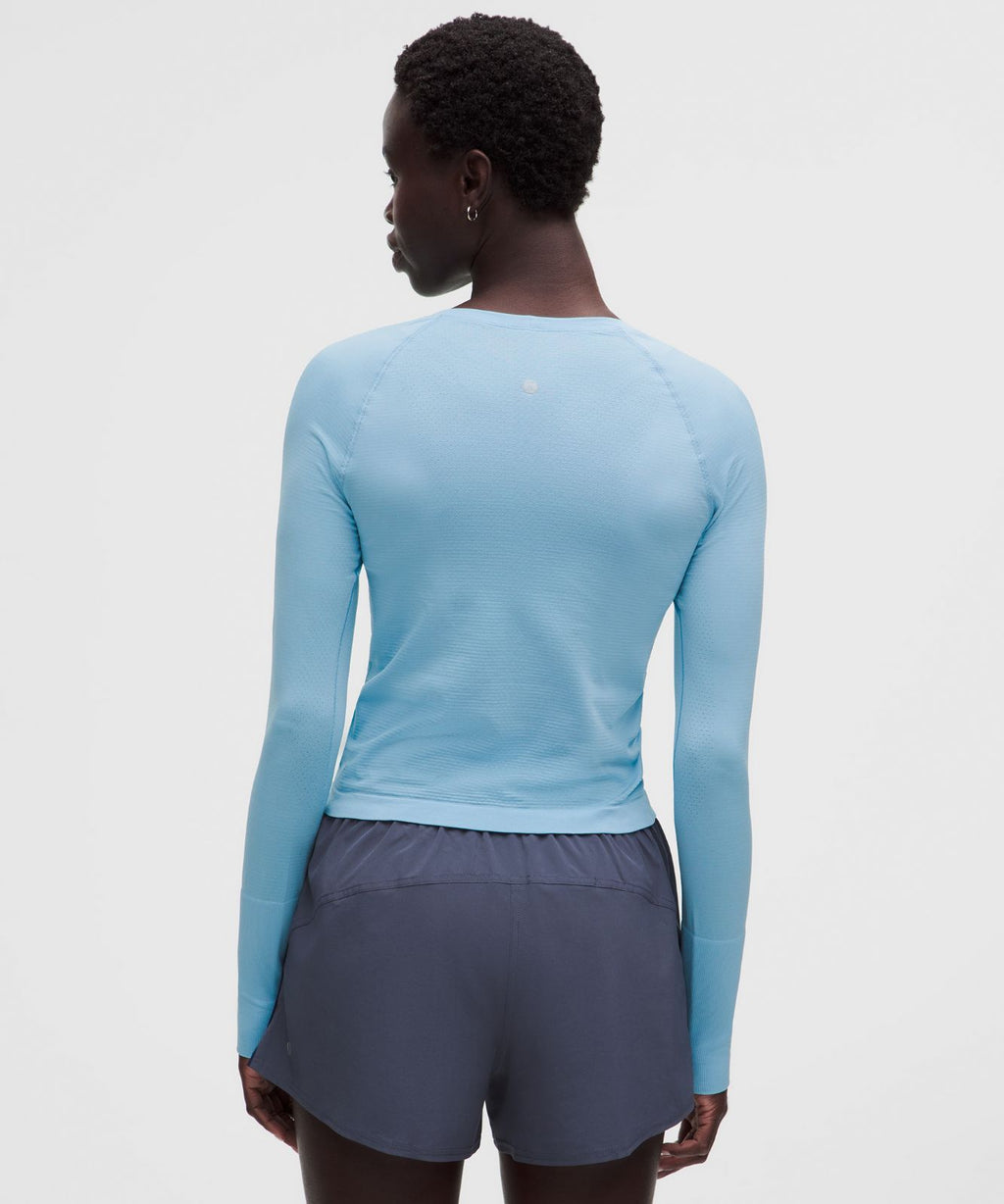 Swiftly Tech Long-Sleeve Shirt 2.0 *Waist Length Dreamy Blue/Dreamy Blue