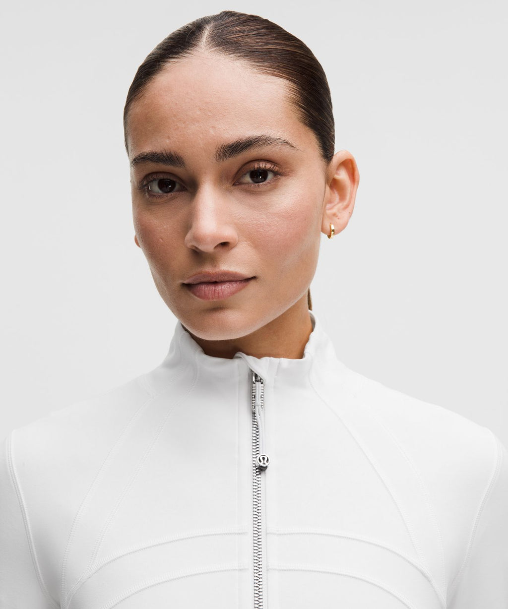 Define Cropped Jacket *Nulu White/Mirror Silver/Mirror Silver