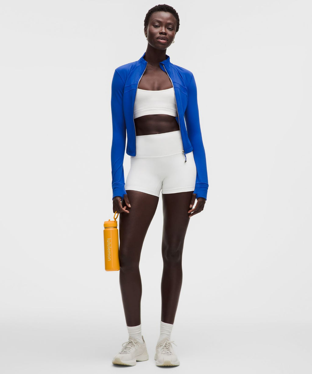 Define Cropped Jacket *Nulu Beach Ball Blue/Mirror Silver/Mirror Silver