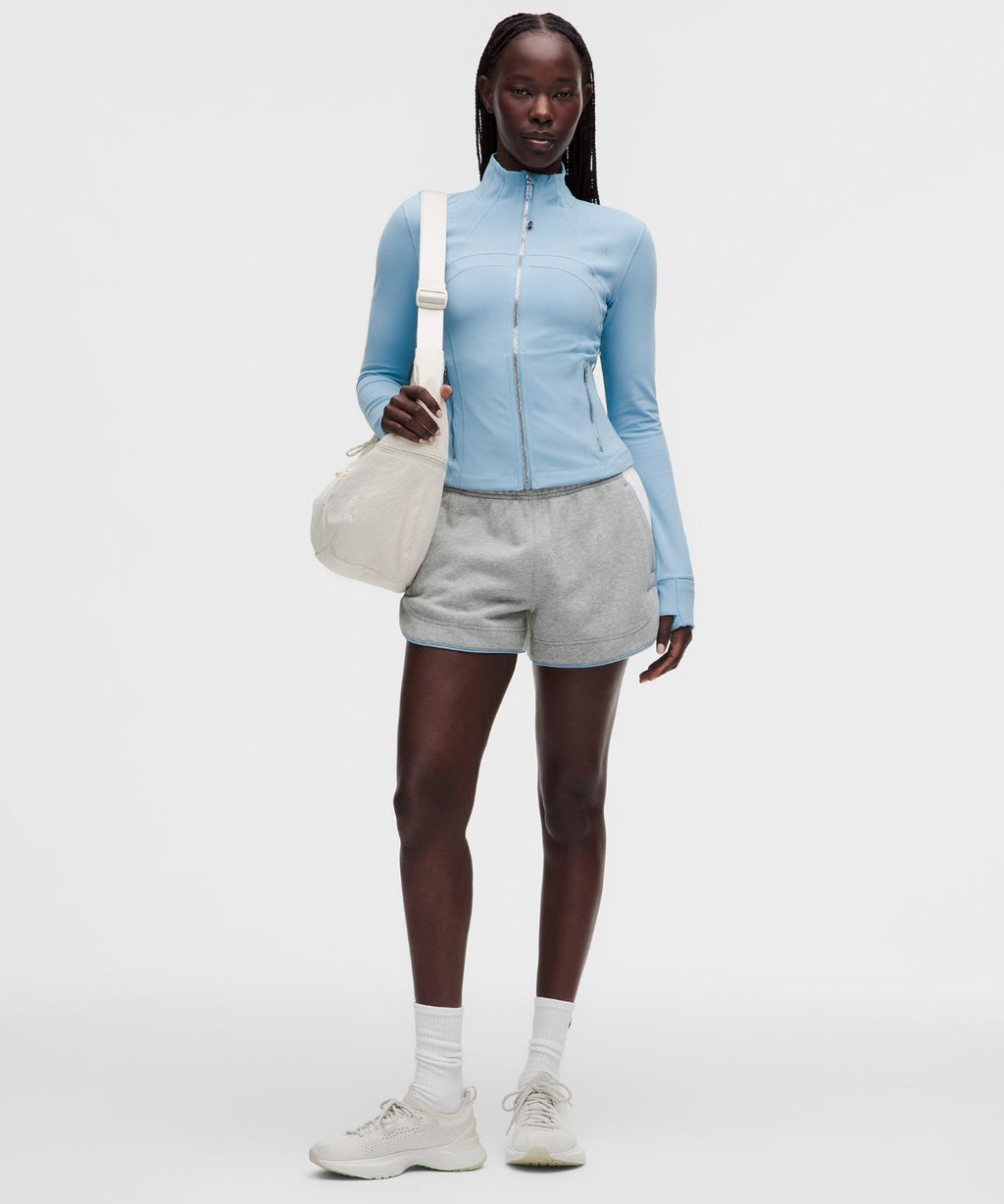Define Cropped Jacket *Nulu Dreamy Blue/Mirror Silver/Mirror Silver