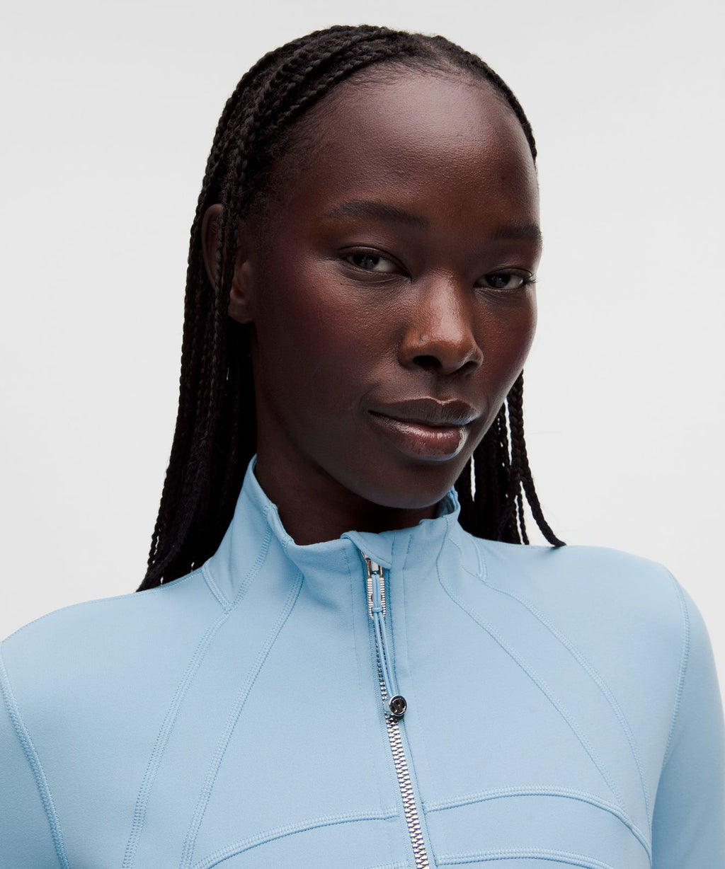 Define Cropped Jacket *Nulu Dreamy Blue/Mirror Silver/Mirror Silver