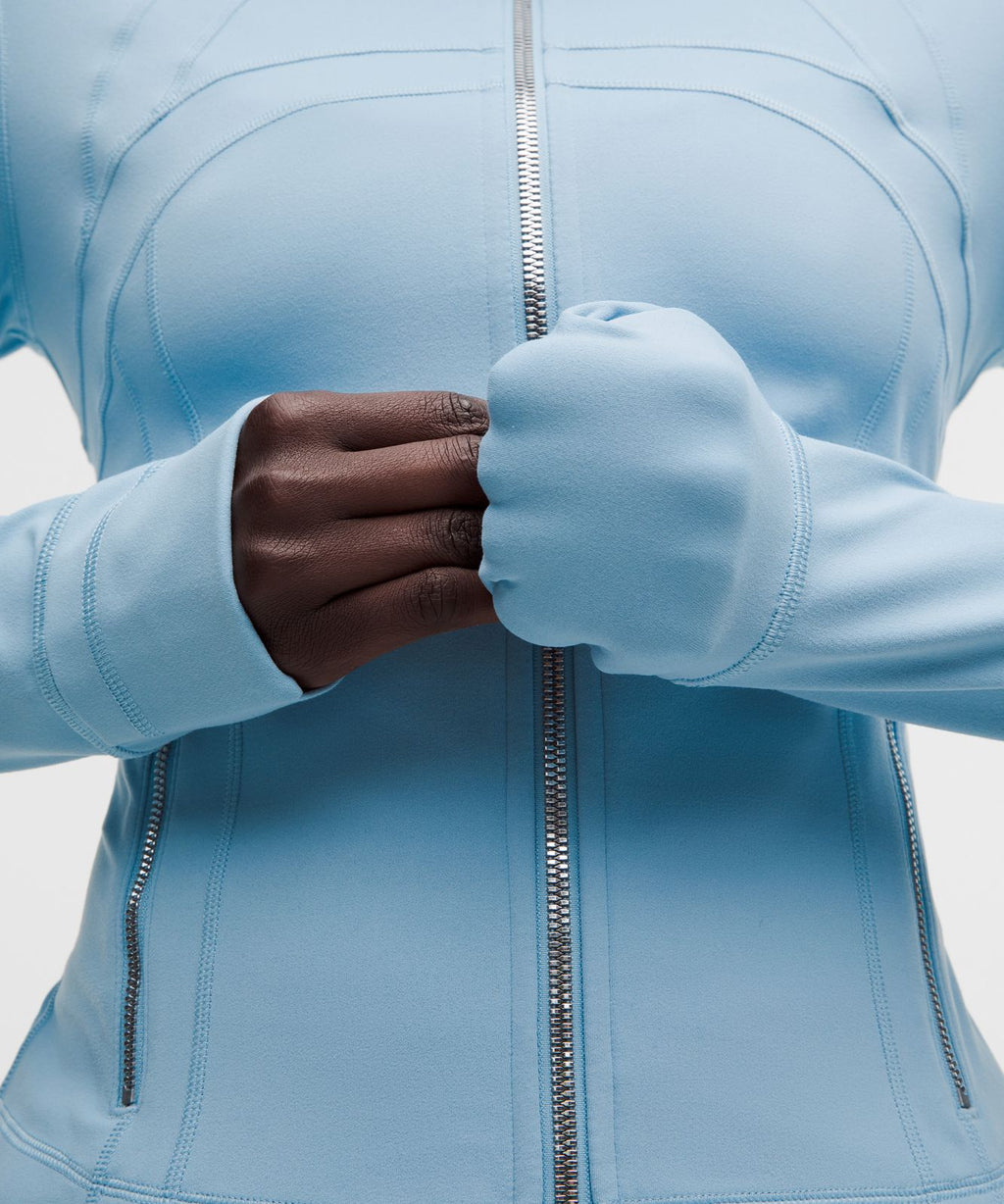 Define Cropped Jacket *Nulu Dreamy Blue/Mirror Silver/Mirror Silver