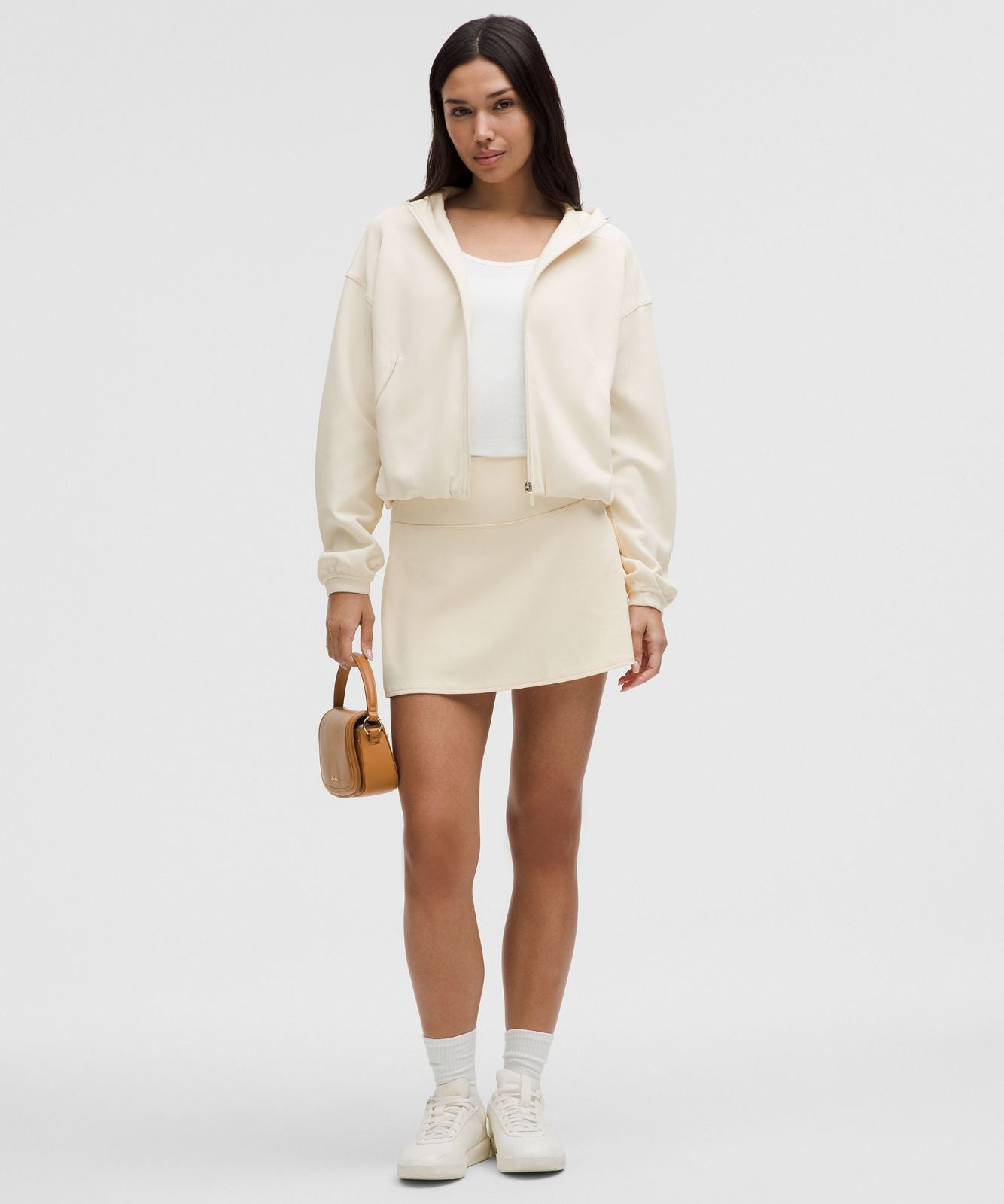 Softstreme Full-Zip Hoodie Light Ivory