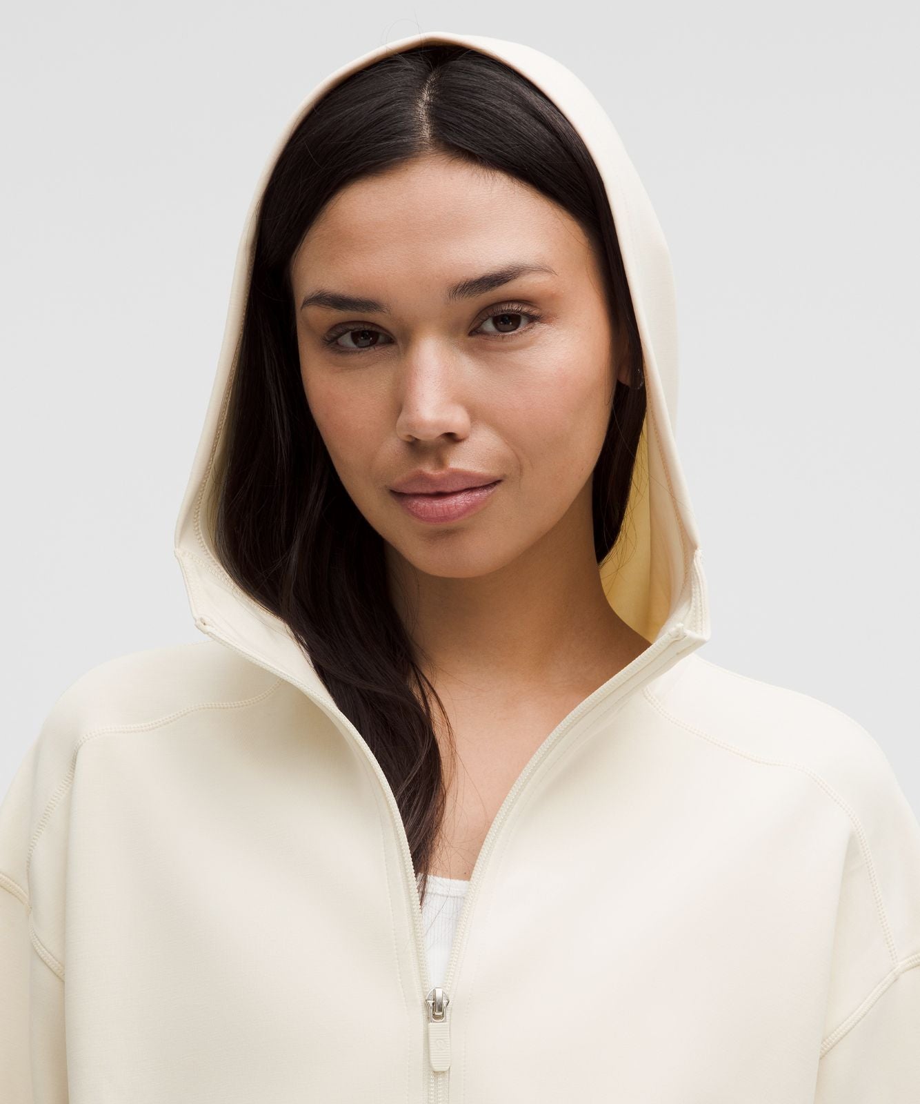 Softstreme Full-Zip Hoodie Light Ivory