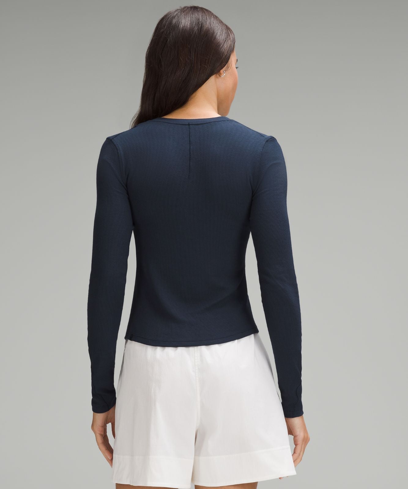 Hold Tight Long-Sleeve Henley True Navy
